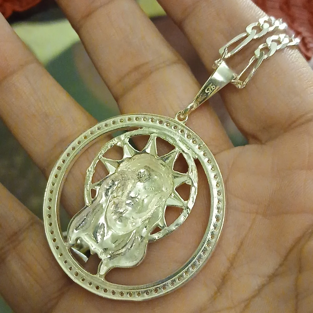 925 Pendant On Chain - Picture 4 of 8